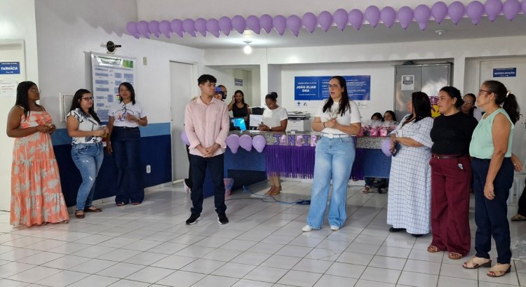 Prefeitura de Floriano realiza ação de saúde durante as campanhas Janeiro Branco e Janeiro Roxo