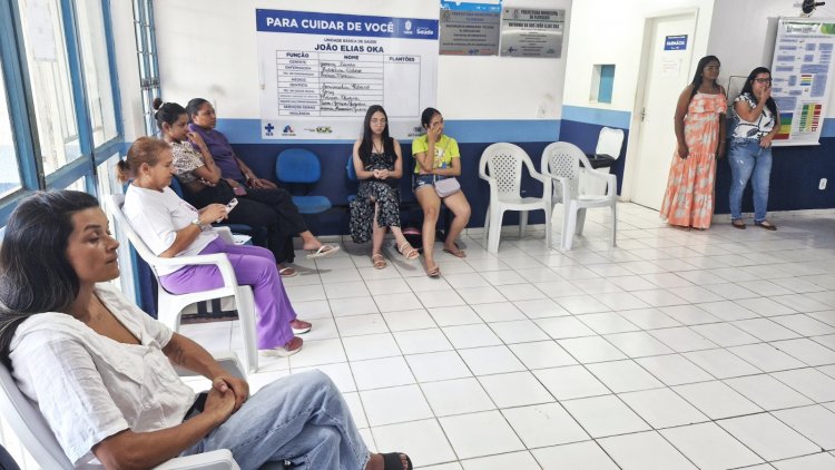 Prefeitura de Floriano realiza ação de saúde durante as campanhas Janeiro Branco e Janeiro Roxo