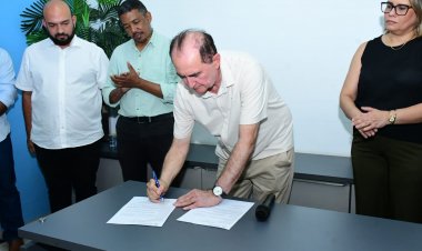 Assinadas ordens de serviços para obras nas áreas da Educação e Infraestrutura em Floriano