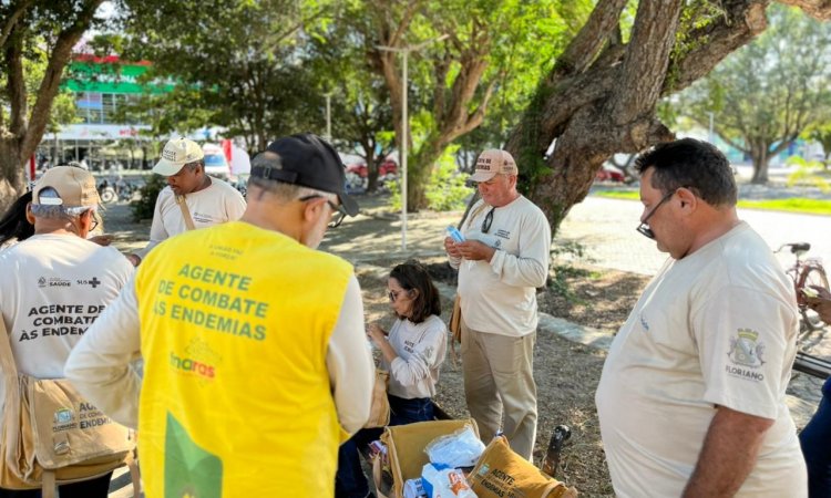 Saúde de Floriano inicia Mutirão Contra a Dengue com ações no bairro Manguinha