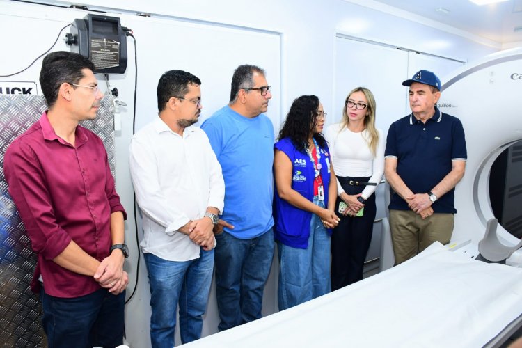 Prefeitura de Floriano inicia atendimentos na Carreta da Tomografia e amplia acesso a exames especializados