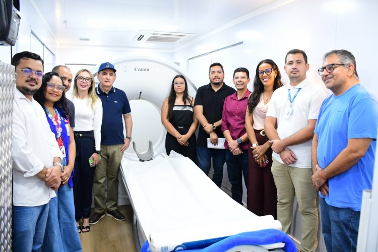 Prefeitura de Floriano inicia atendimentos na Carreta da Tomografia e amplia acesso a exames especializados