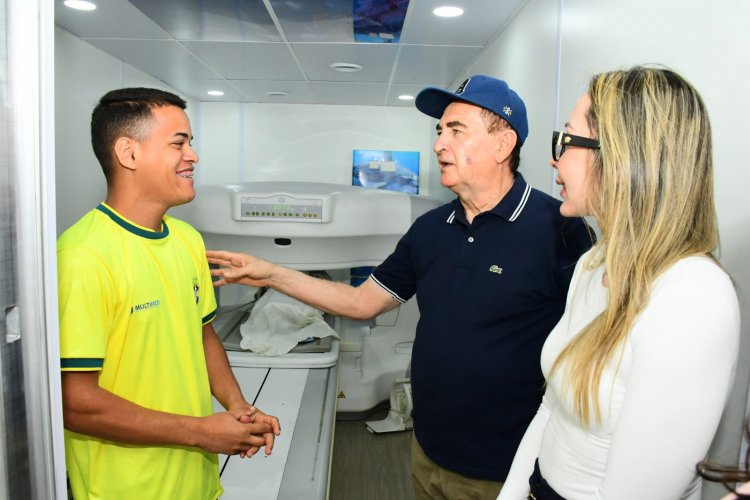 Prefeitura de Floriano inicia atendimentos na Carreta da Tomografia e amplia acesso a exames especializados