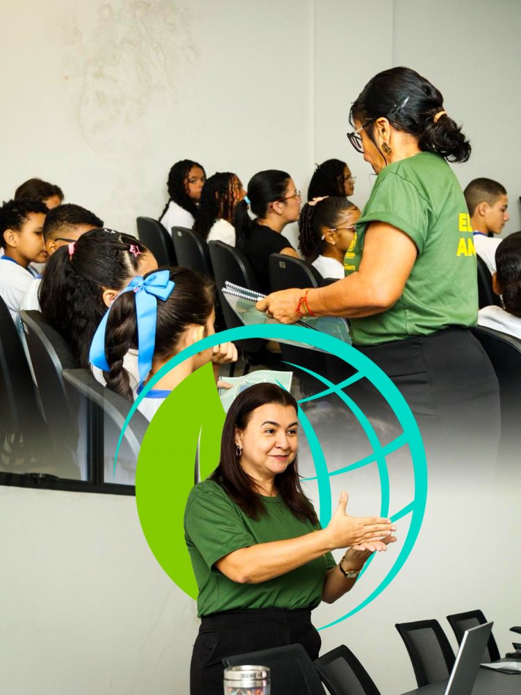 SEMAN de Floriano realiza oficina do Programa Guardiões Ambientais Mirins para estudantes da rede municipal