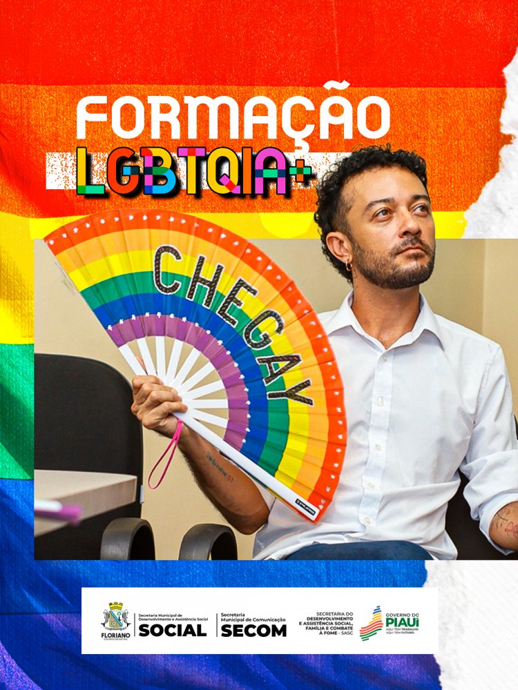Prefeitura de Floriano apoia formação sobre enfrentamento à LGBTQIAfobia do Governo do Estado