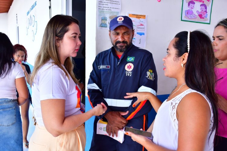 PSE desenvolve atividades sobre prevenção da Dengue e primeiros socorros