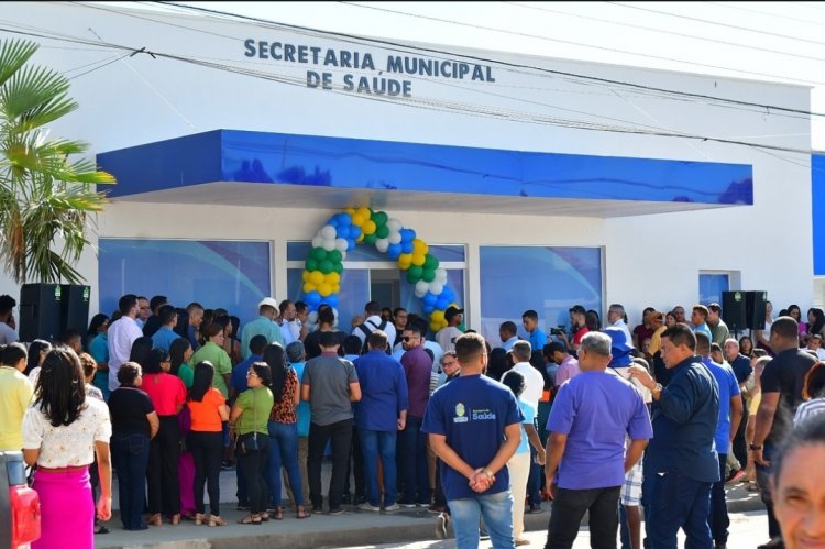 Floriano: Sede da Secretaria de Saúde é reformada em comemoração aos 127 anos de Floriano