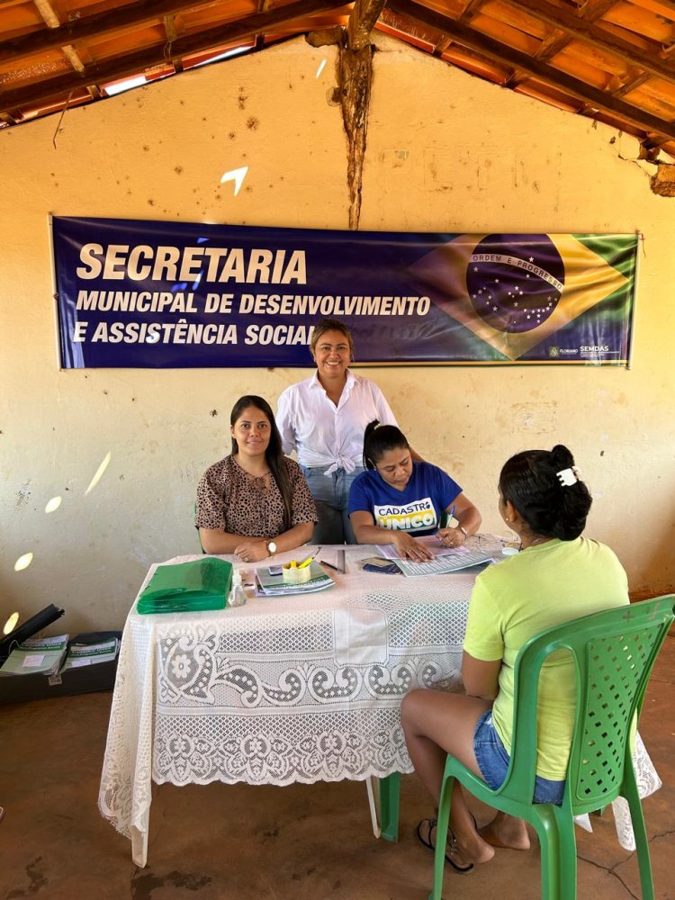 Serviços sociais beneficiam moradores da localidade L3