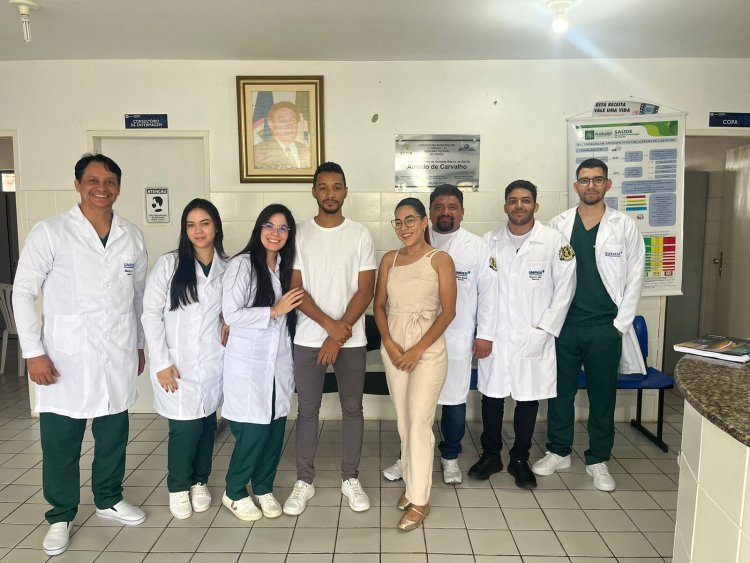 Alunos de Medicina da UNIFAESF iniciam visitas supervisionadas nas Unidades Básicas de Saúde de Floriano