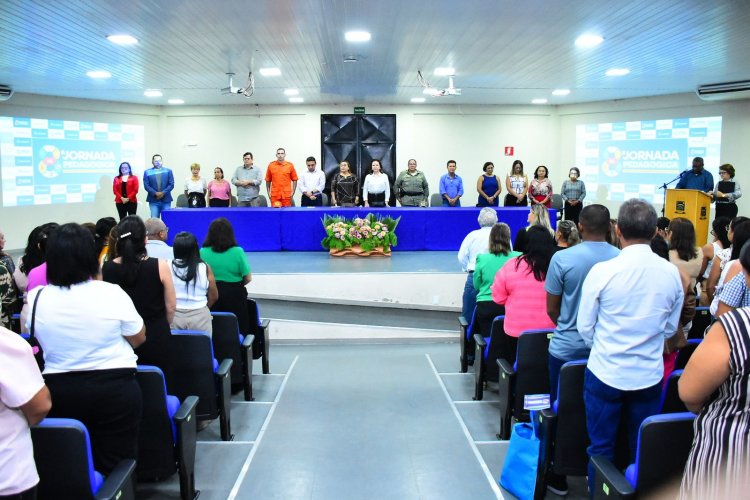 Educação inicia 8ª Jornada Pedagógica em preparação ao ano letivo 2025