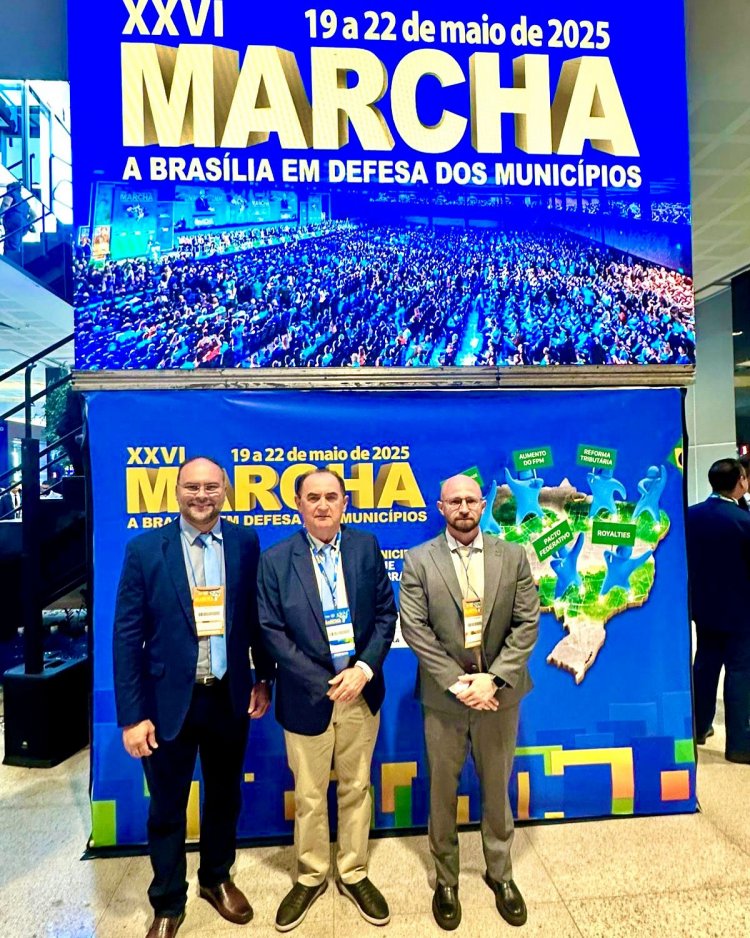 Prefeito de Floriano participa da XXVI Marcha a Brasília em Defesa dos Municípios