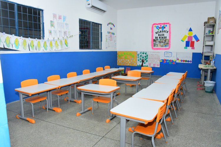 128 anos: Prefeitura de Floriano entrega reforma e ampliação de escola e reurbanização da praça do bairro N. Sra. da Guia