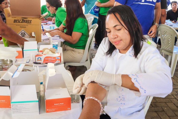 Secretaria Municipal de Saúde oferece serviços gratuitos à população no “Floriano em Ação”
