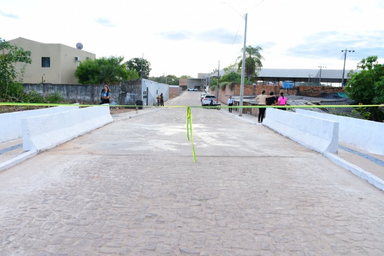 Ponte da Petrônio Portela é entregue pela Prefeitura de Floriano nos 128 anos