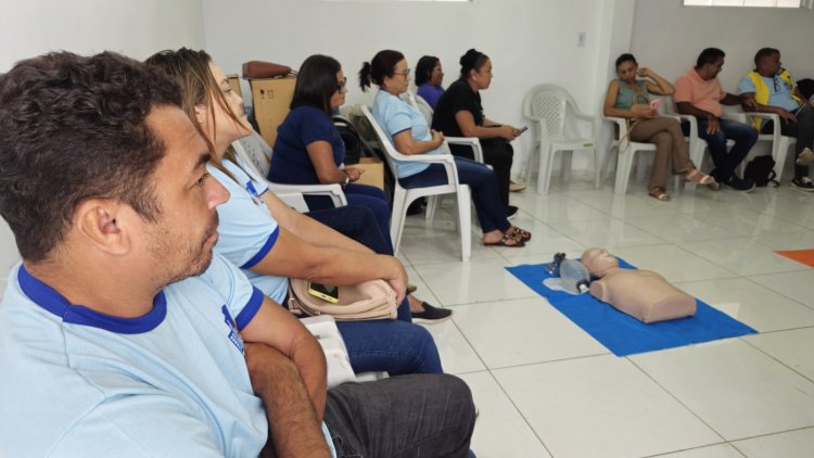 Prefeitura de Floriano capacita profissionais da atenção primária em primeiros socorros