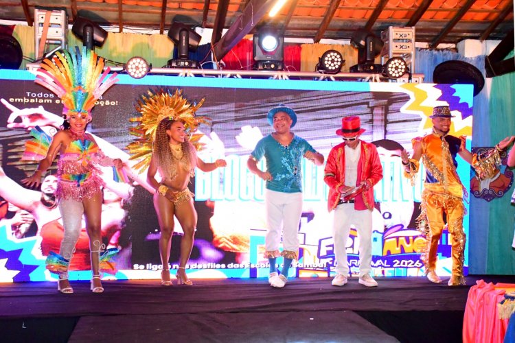 Eleitos Rei e Rainha do Carnaval 2026 de Floriano