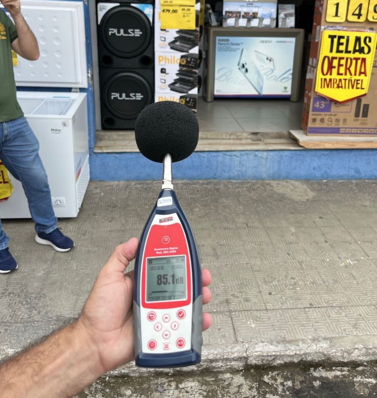 Secretaria de Meio Ambiente de Floriano realiza campanha de prevenção e combate à poluição sonora