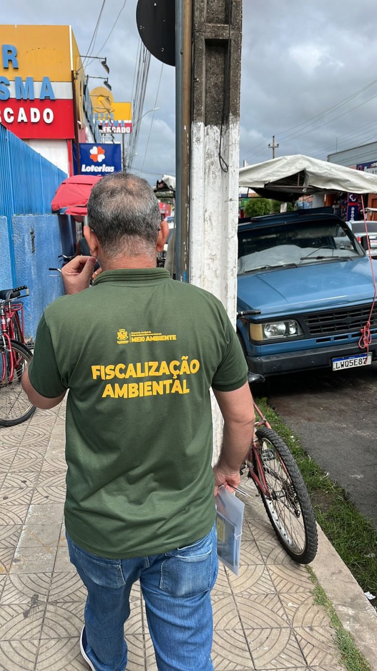 Secretaria de Meio Ambiente de Floriano realiza campanha de prevenção e combate à poluição sonora