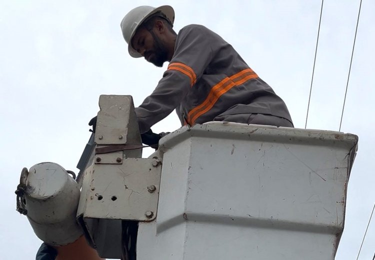 Iluminação Pública: Prefeitura de Floriano realiza mais de 800 serviços em março