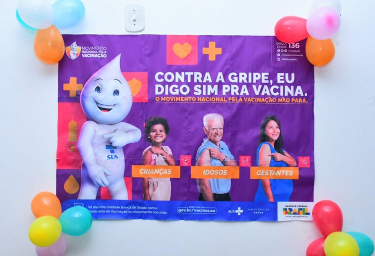 Prefeitura de Floriano fortalece ações de imunização com o Dia D de Vacinação contra a Influenza