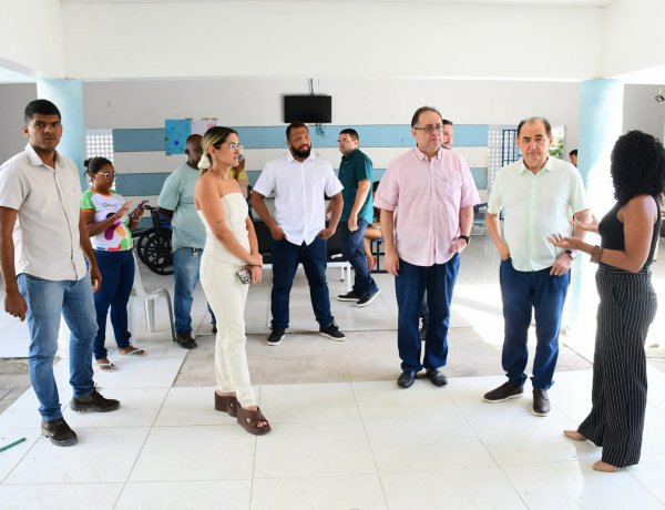 Equipe da Prefeitura realiza visita técnica à reforma do CAPS II
