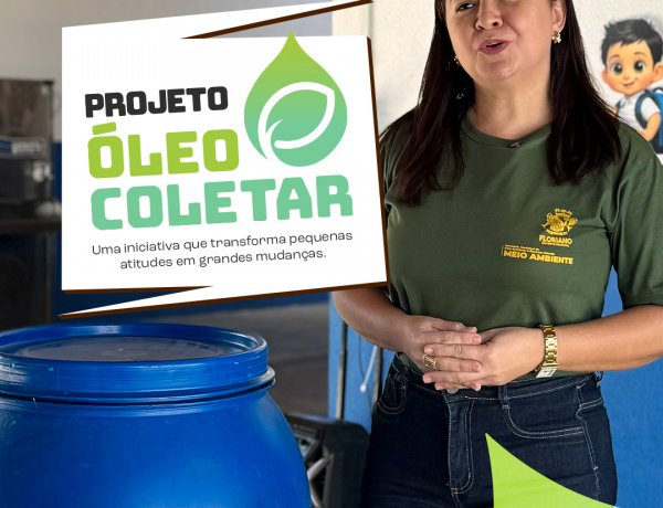 Secretaria de Meio Ambiente lança Projeto Óleocoletar 2026 para combater a poluição e incentivar a reciclagem