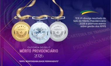 Floriano conquista Selo Diamante do TCE-PI por excelência na gestão previdenciária